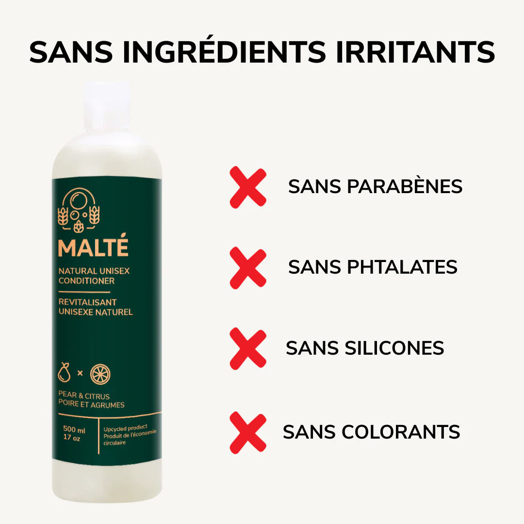 Natural unisex moisturizing and detangling conditioner - Pear and Citrus