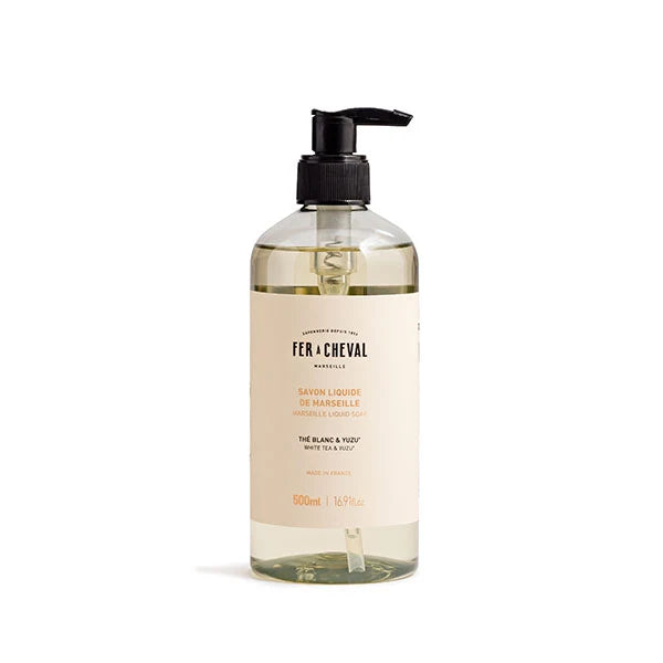 SAVON LIQUIDE DE MARSEILLE THE BLANC ET YUZU 500ML