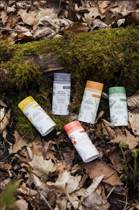Déodorant solide naturel: Non parfumé au charbon actif