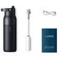 LARQ PureVis2 23oz - Bouteille d'eau intelligente - Noir Obsidienne: Sports, gym, voyages / Acier inoxydable / Enduit de poudre