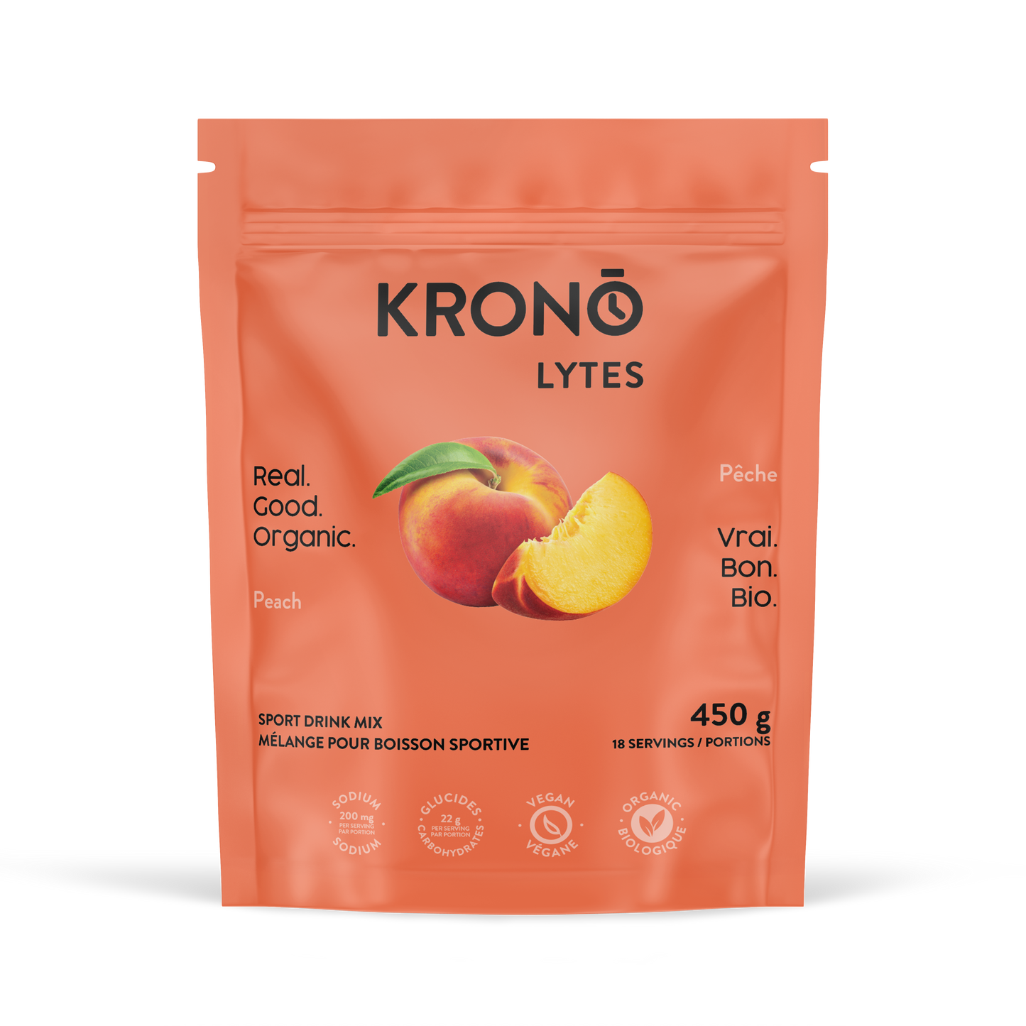 (Copie) KRONO Boisson Electrolytes 450g PECHE