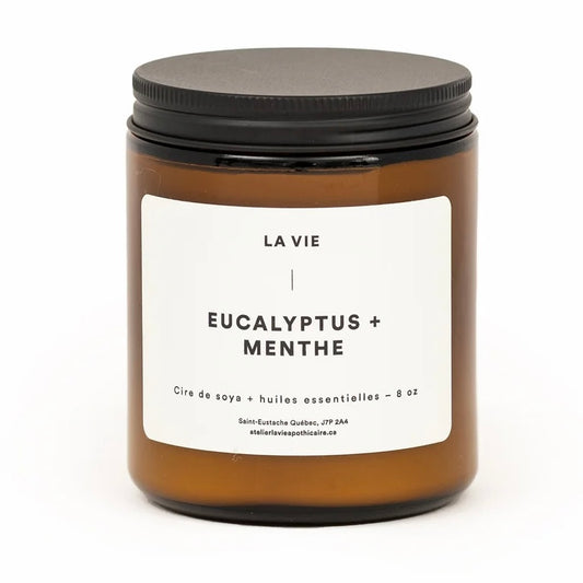 Bougie Eucalyptus Menthe