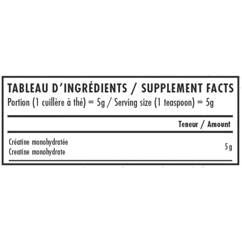 Créatine (Mono-hydrate) 500g