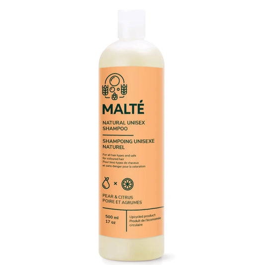 Shampoing unisexe naturel hydratation et volume - Poire et Agrumes