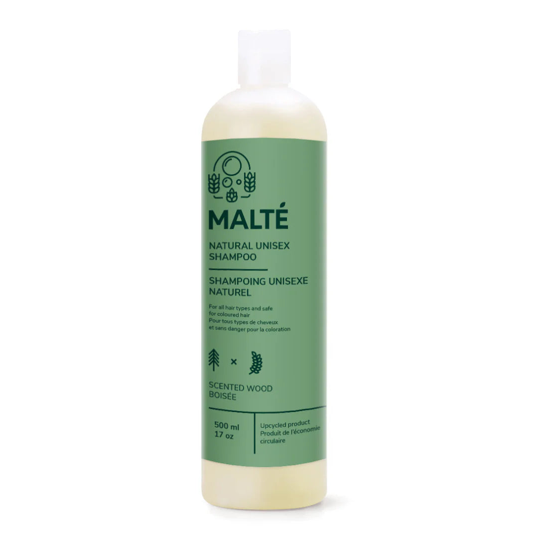 Natural unisex shampoo for hydration and volume - Woody 
