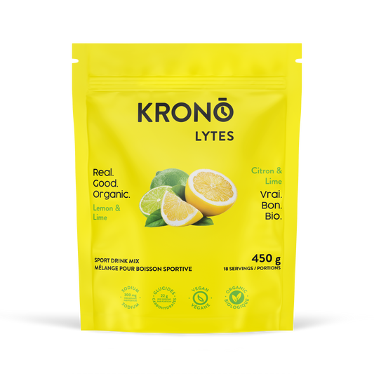 KRONO Boisson Electrolytes 450g Lime et Citron