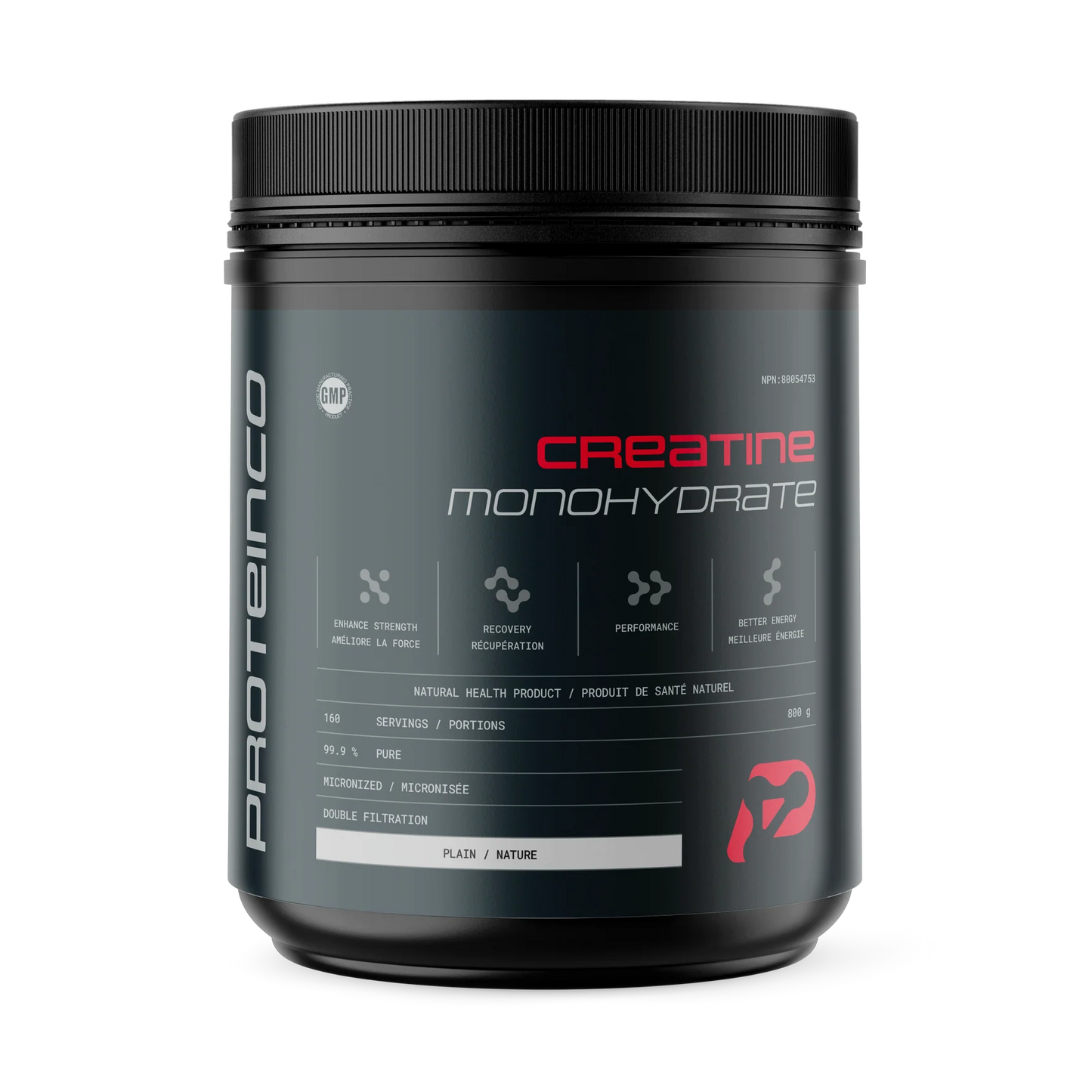 CRÉATINE MONOHYDRATE 800G
