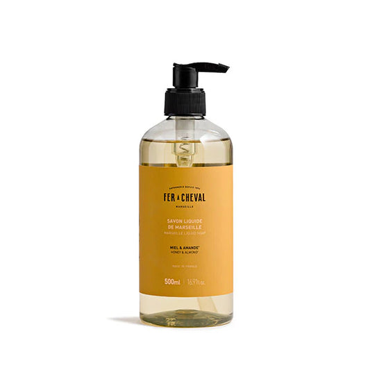 SAVON LIQUIDE DE MARSEILLE MIEL AMANDE 500ML