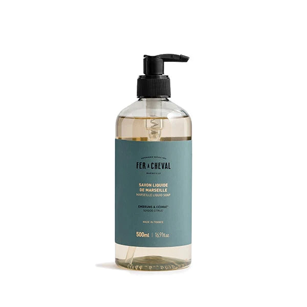 SAVON LIQUIDE DE MARSEILLE EMBRUN ET CEDRAT 500ML