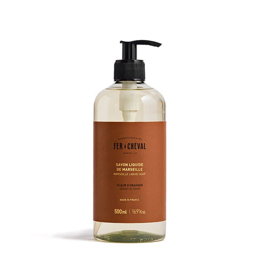 SAVON LIQUIDE DE MARSEILLE FLEUR D’ORANGER 500ML