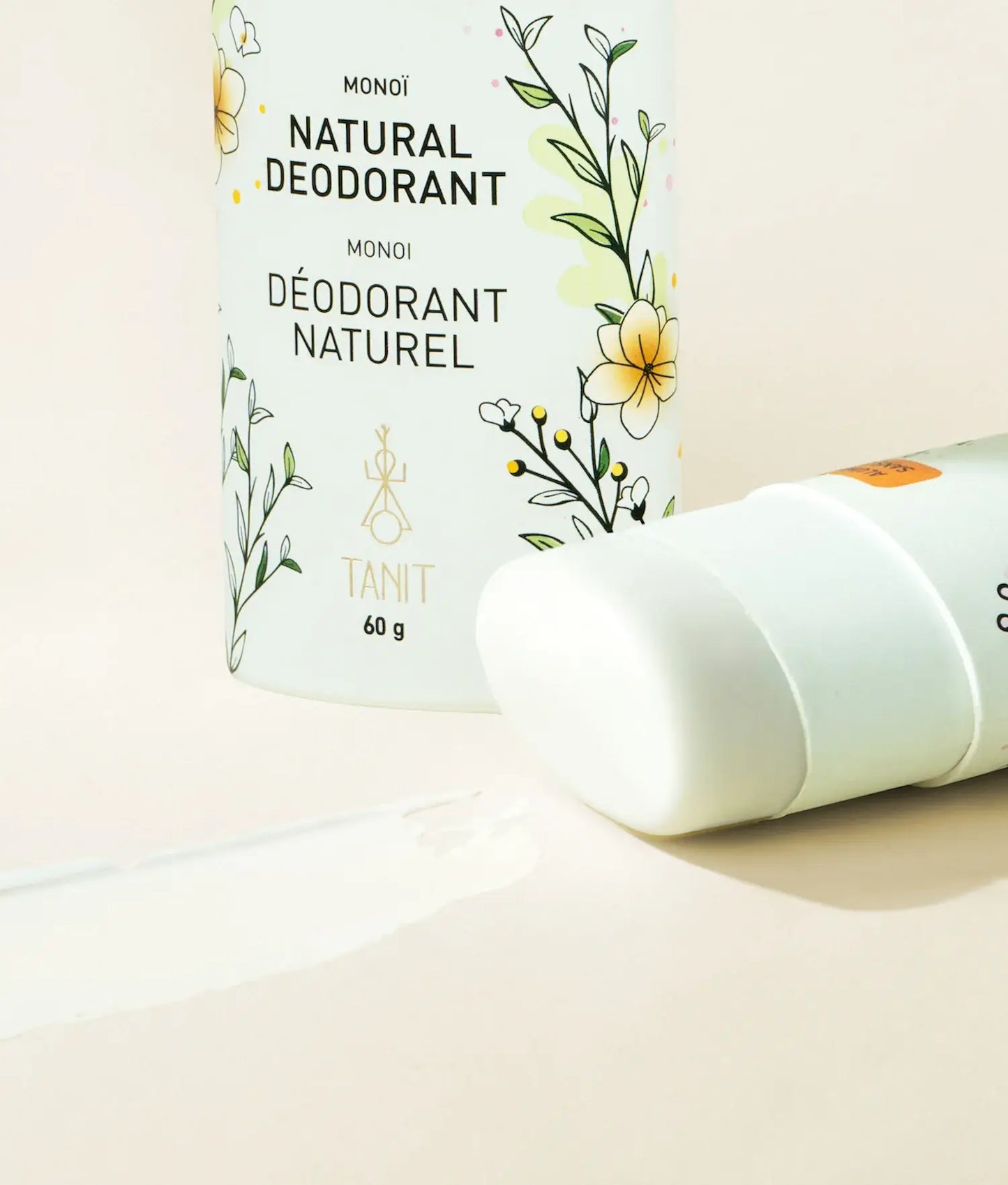 Déodorant solide naturel: Non parfumé au charbon actif